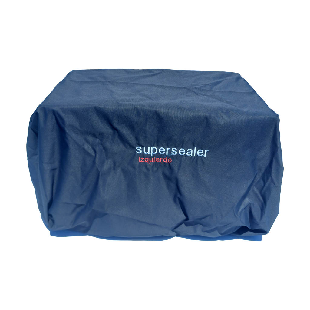Vista frontal de la funda para maquina SuperSealer