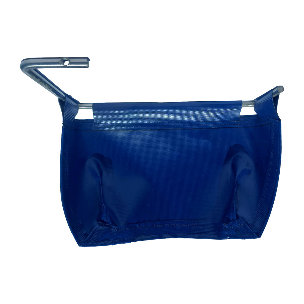 Vista trasera del capacho, resaltando las costuras reforzadas.