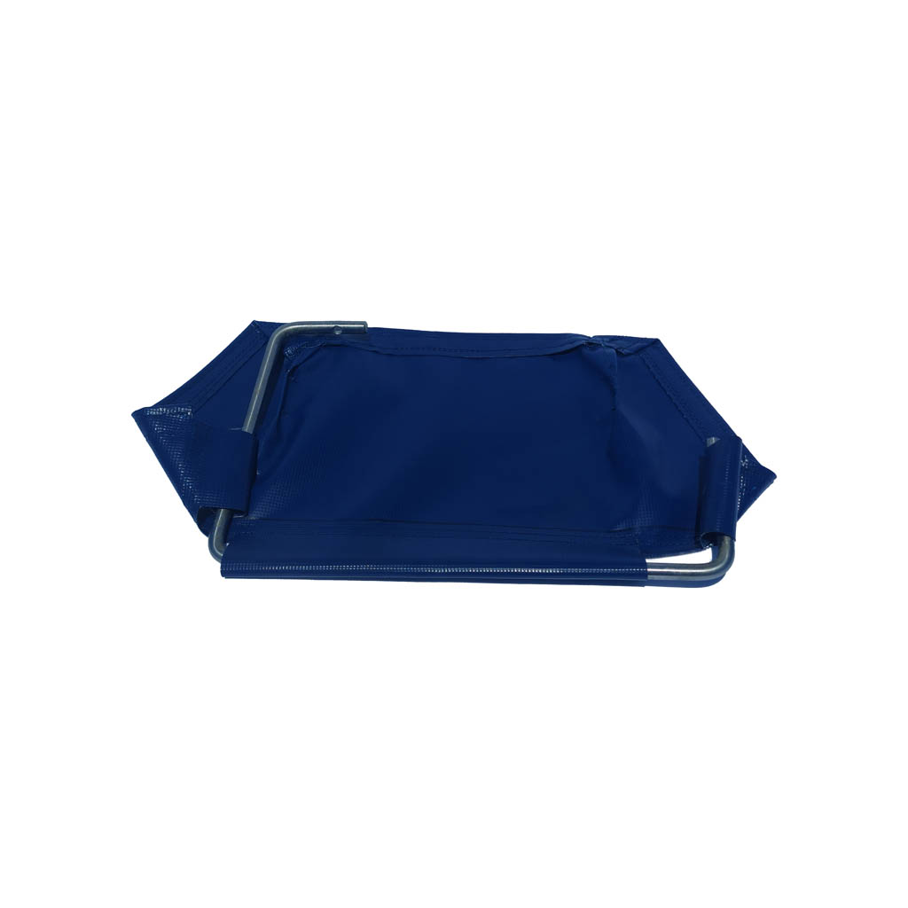 Vista del capacho doblado para facilitar su almacenamiento.